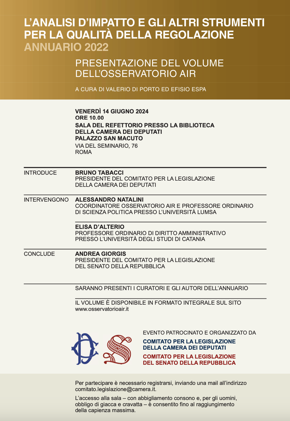 L’analisi di impatto e gli altri strumenti per la qualità della regolazione